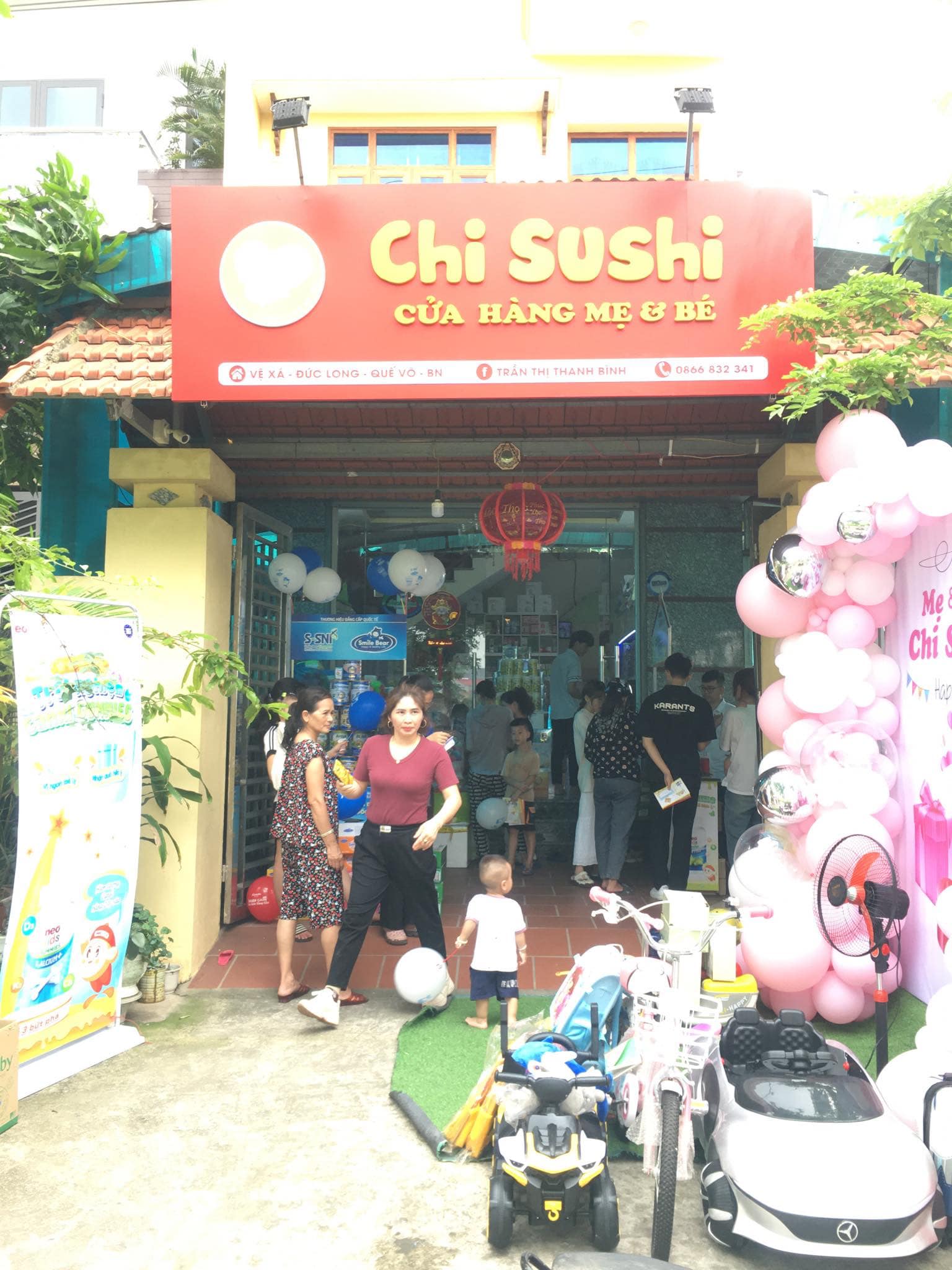 Mẹ và Bé Chi Sushi