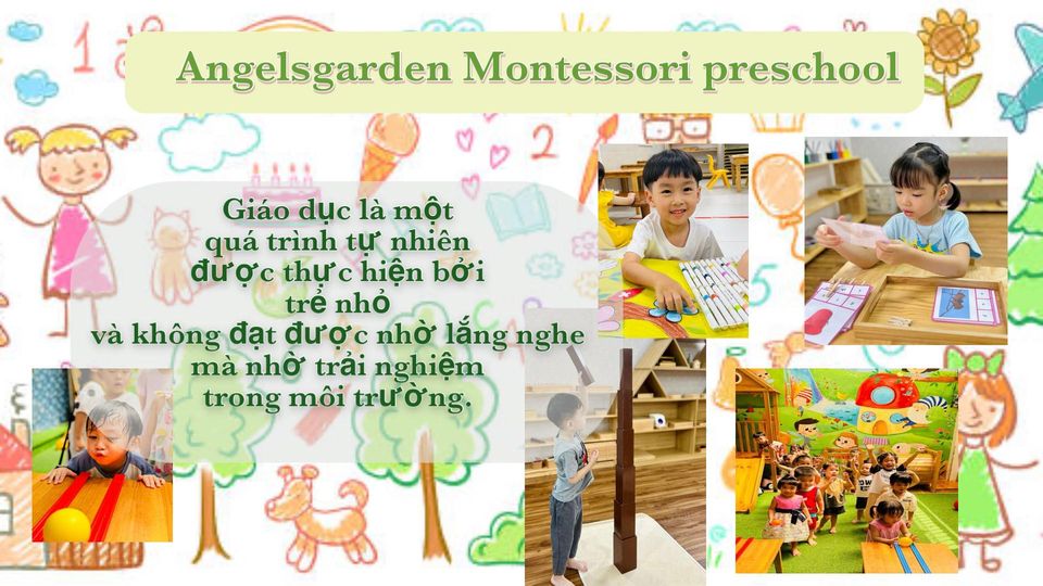 Tư thục | Trường Mầm Non Angels Garden Montessori Preschool - Tân Định